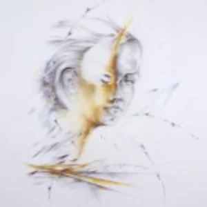 An illustration of a woman extending her hands outward, symbolizing a desire for connection or support.